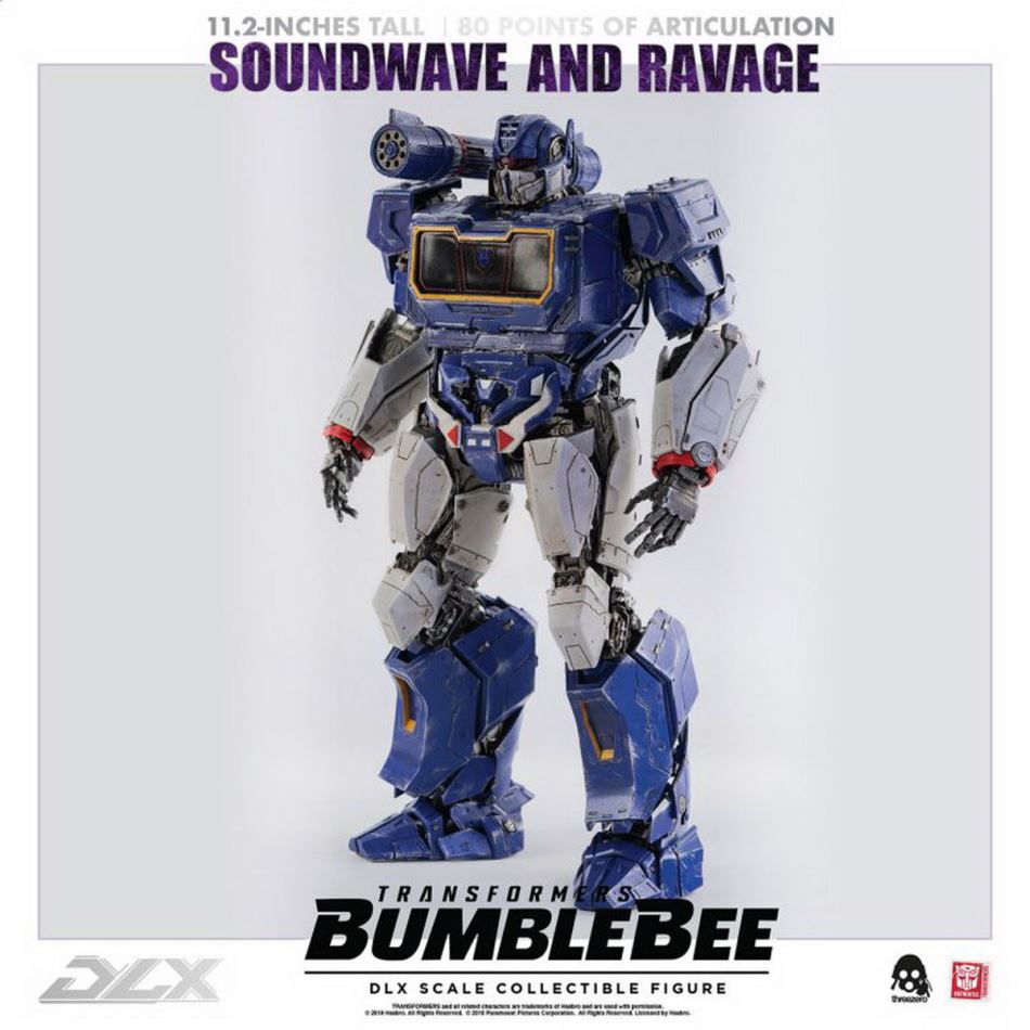 Threezero:Transformers - Bumblebee DLX series Soundwave & Ravage