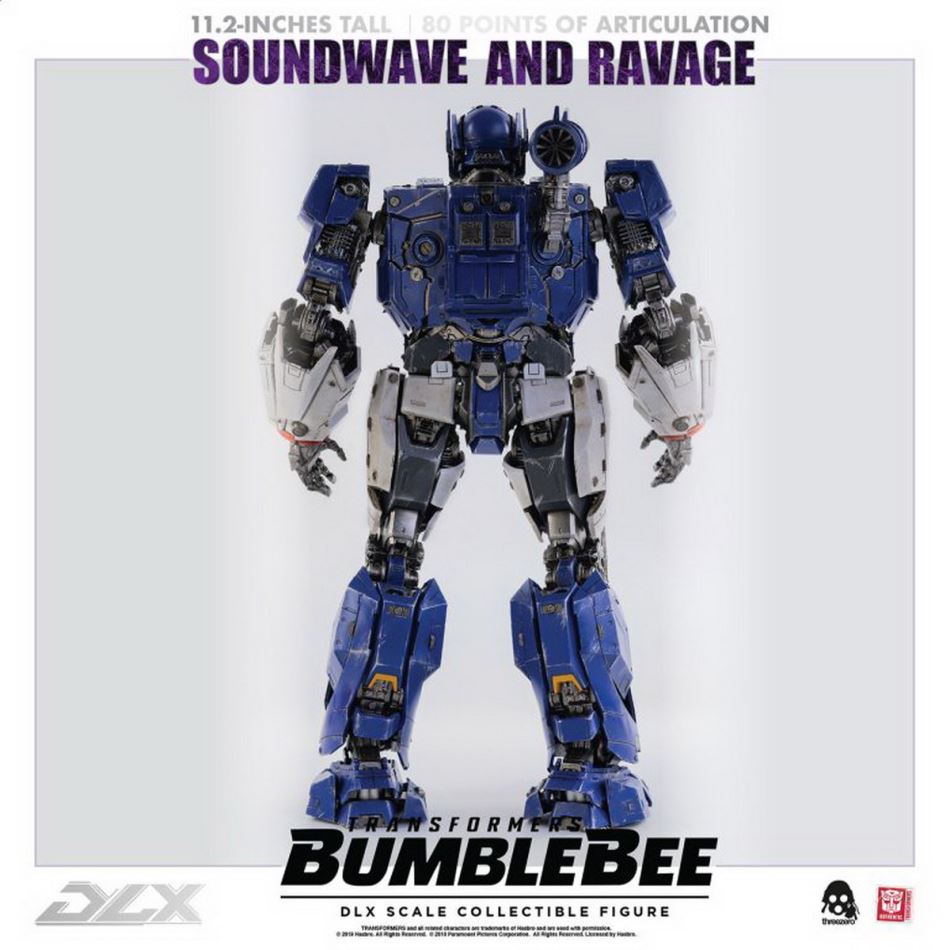 Threezero:Transformers - Bumblebee DLX series Soundwave & Ravage