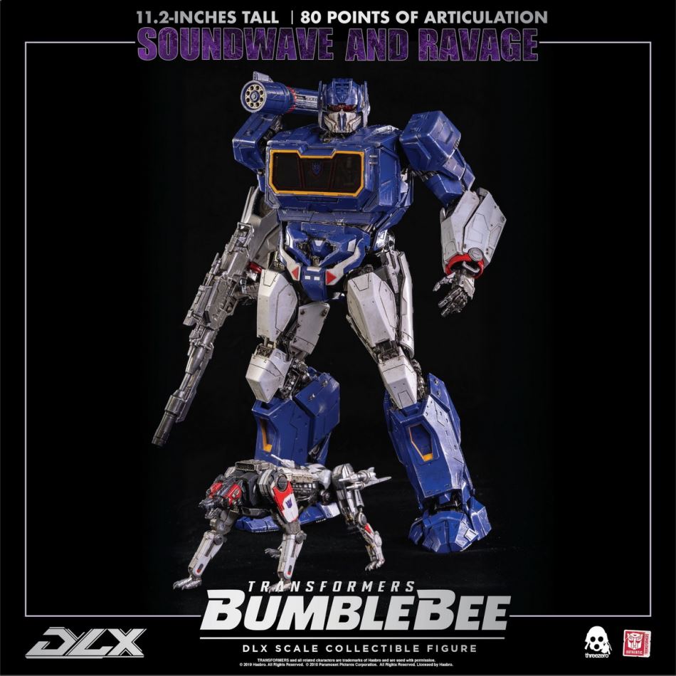 Threezero:Transformers - Bumblebee DLX series Soundwave & Ravage