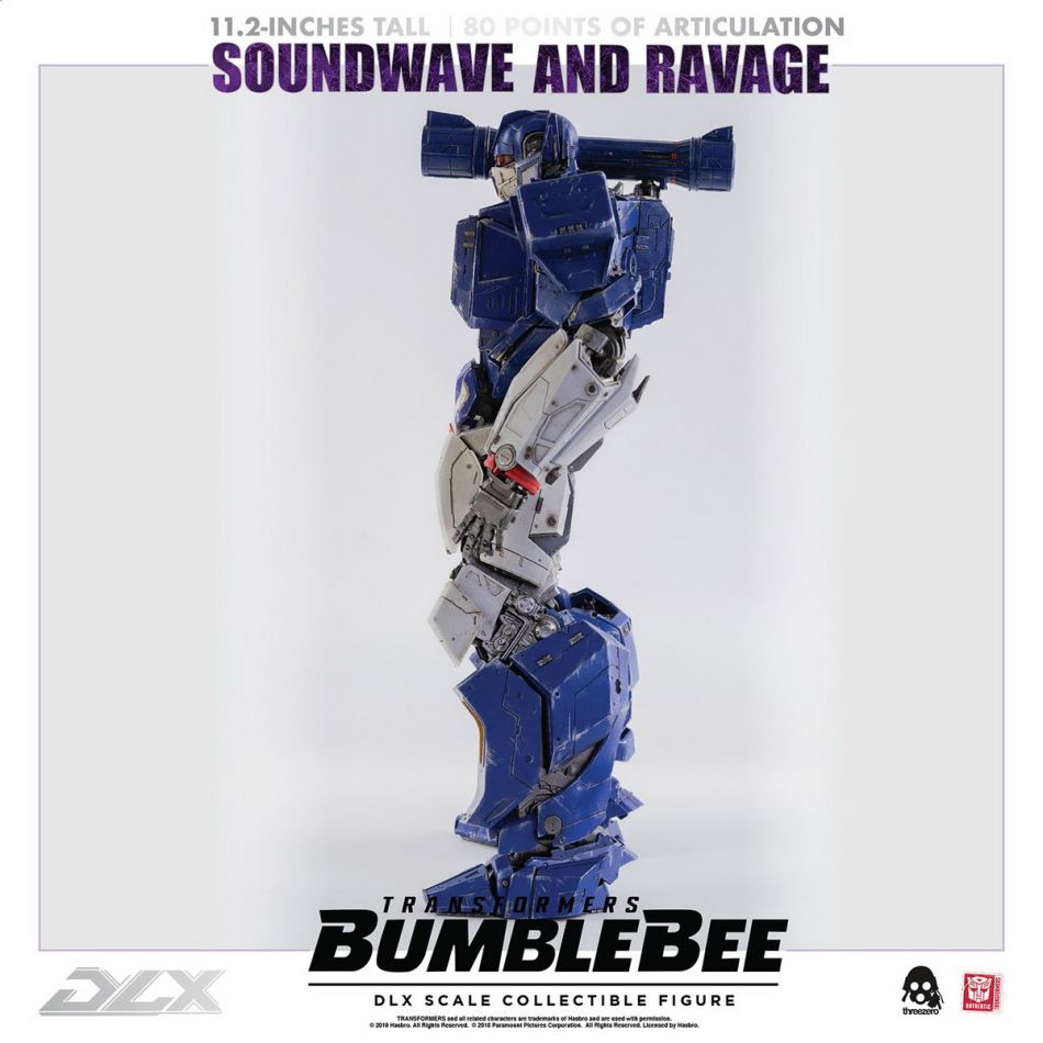 Threezero:Transformers - Bumblebee DLX series Soundwave & Ravage