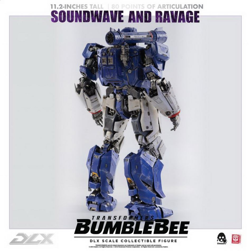 Threezero:Transformers - Bumblebee DLX series Soundwave & Ravage