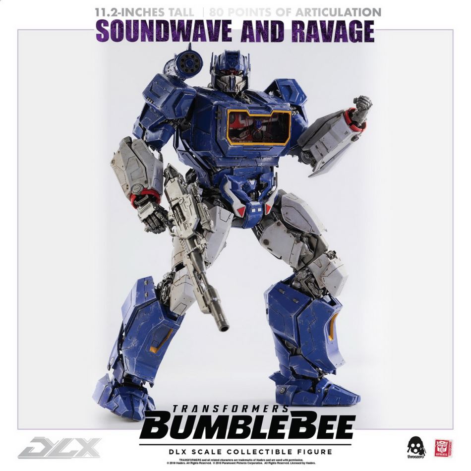 Threezero:Transformers - Bumblebee DLX series Soundwave & Ravage