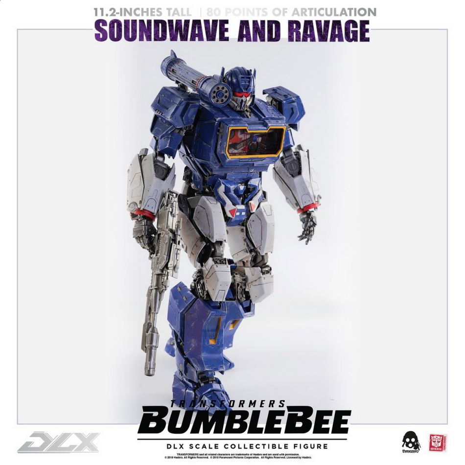 Threezero:Transformers - Bumblebee DLX series Soundwave & Ravage