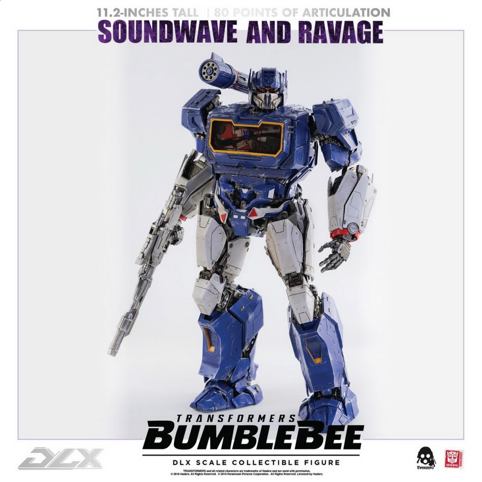 Threezero:Transformers - Bumblebee DLX series Soundwave & Ravage