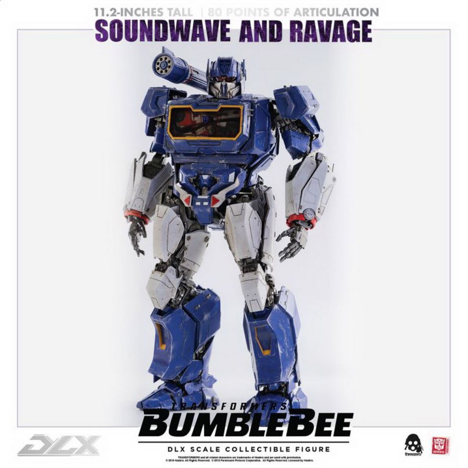 Threezero:Transformers - Bumblebee DLX series Soundwave & Ravage