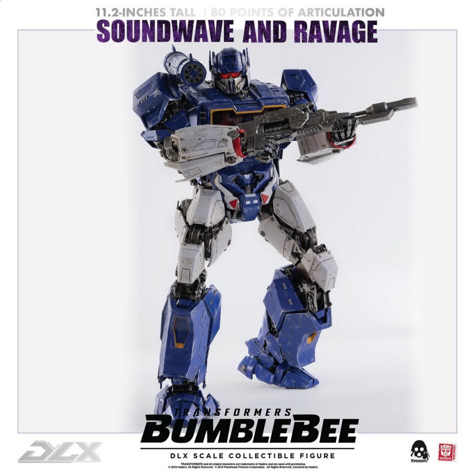 Threezero:Transformers - Bumblebee DLX series Soundwave & Ravage