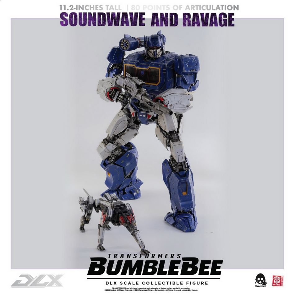 Threezero:Transformers - Bumblebee DLX series Soundwave & Ravage