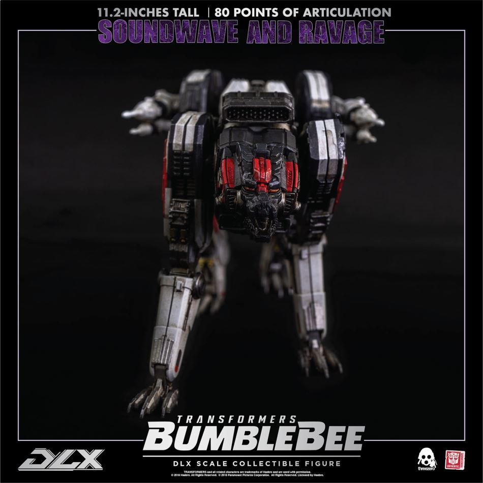 Threezero:Transformers - Bumblebee DLX series Soundwave & Ravage