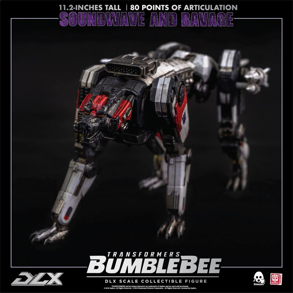 Threezero:Transformers - Bumblebee DLX series Soundwave & Ravage
