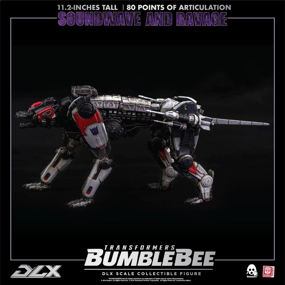 Threezero:Transformers - Bumblebee DLX series Soundwave & Ravage