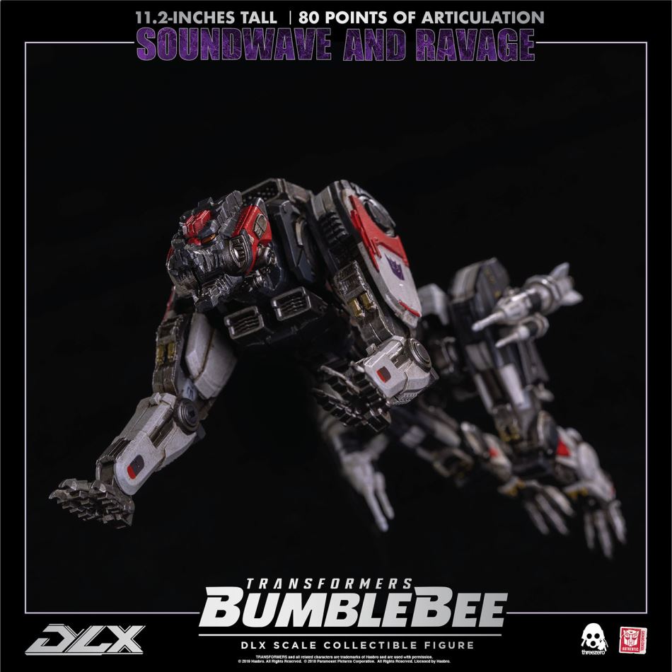 Threezero:Transformers - Bumblebee DLX series Soundwave & Ravage
