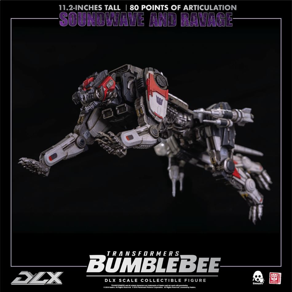 Threezero:Transformers - Bumblebee DLX series Soundwave & Ravage