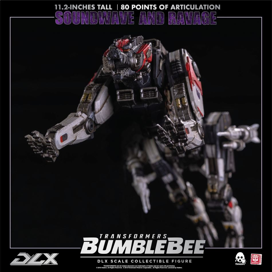 Threezero:Transformers - Bumblebee DLX series Soundwave & Ravage