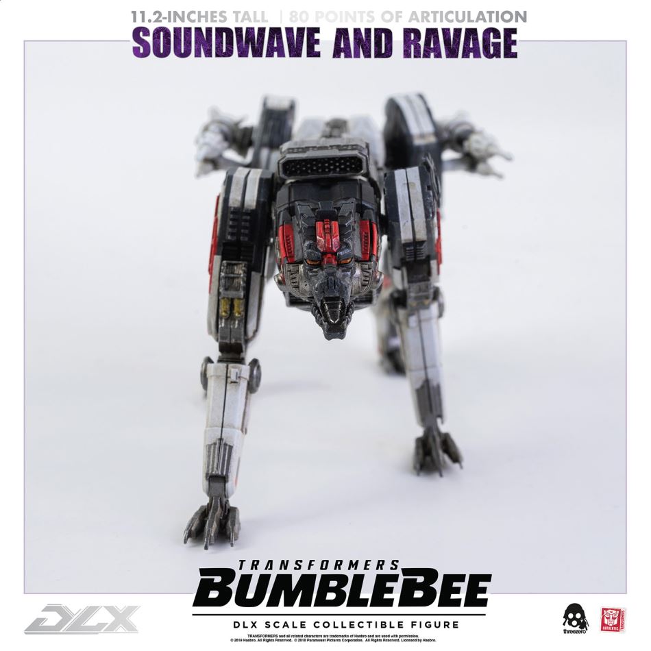 Threezero:Transformers - Bumblebee DLX series Soundwave & Ravage