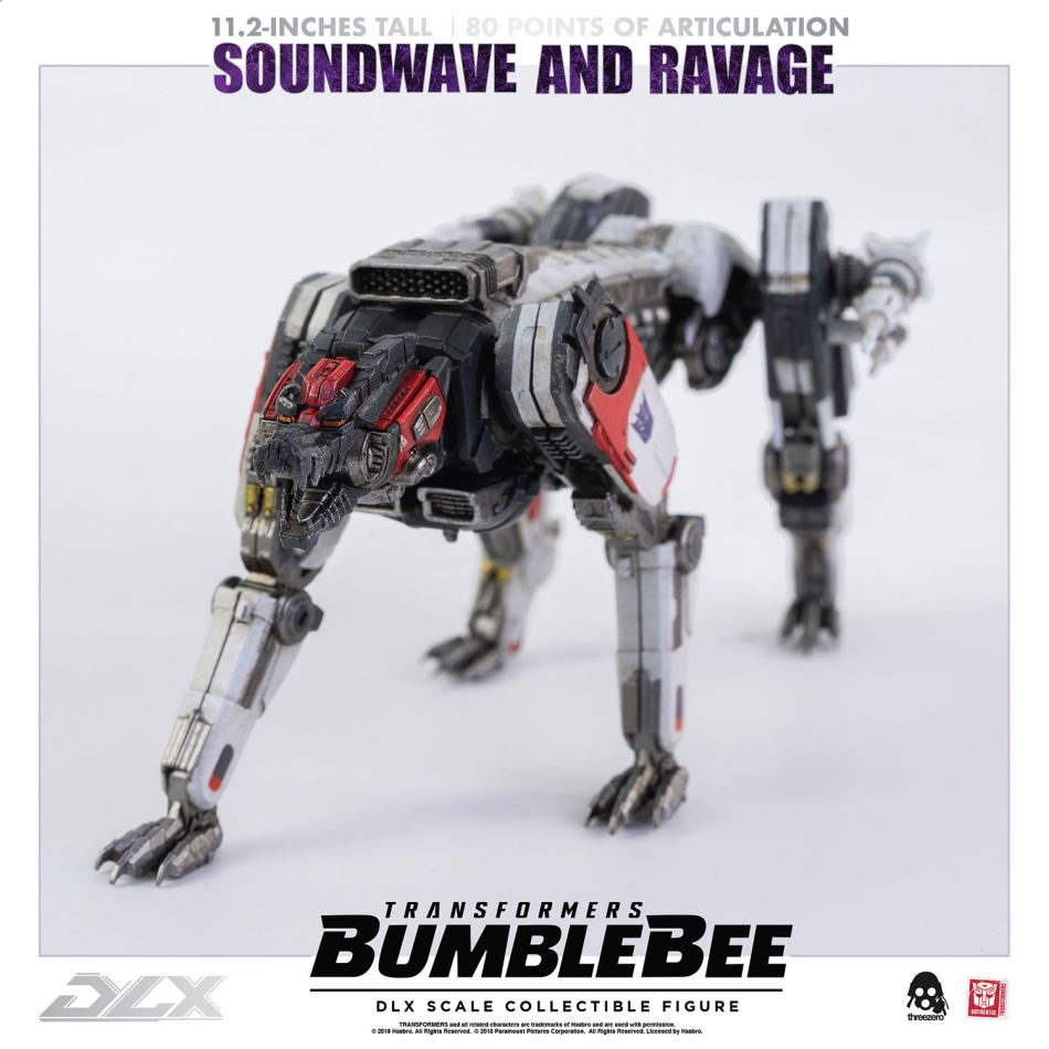Threezero:Transformers - Bumblebee DLX series Soundwave & Ravage
