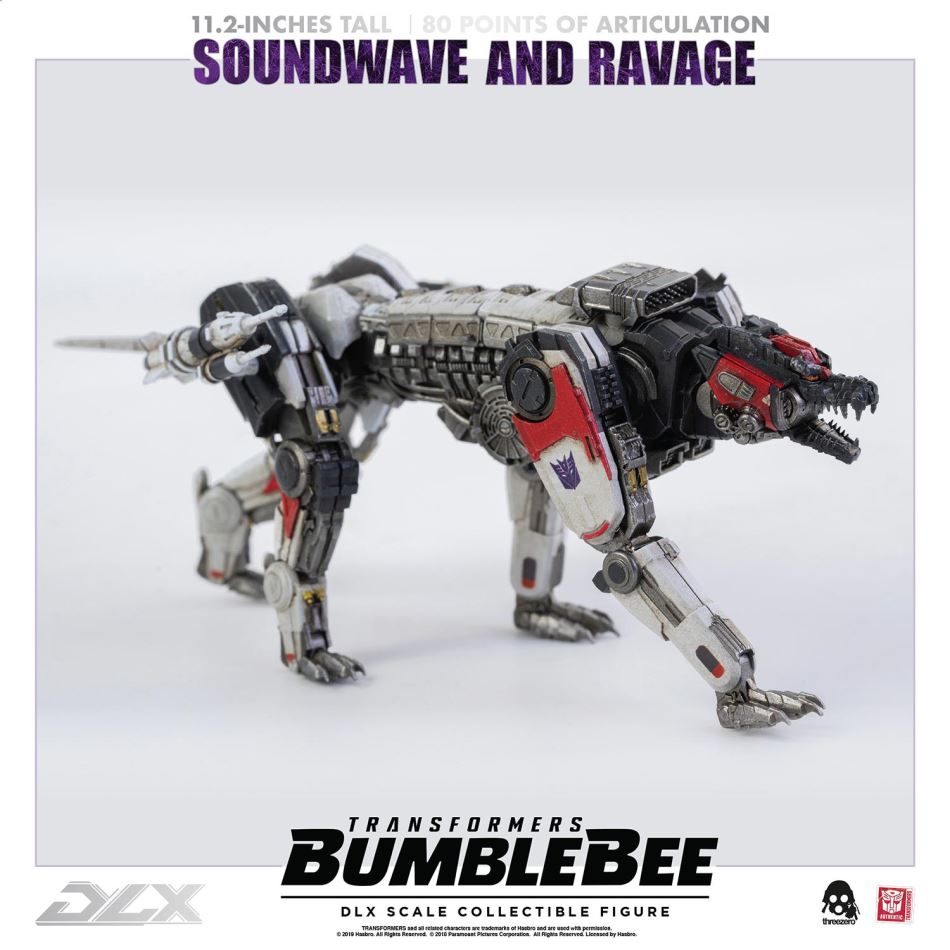 Threezero:Transformers - Bumblebee DLX series Soundwave & Ravage
