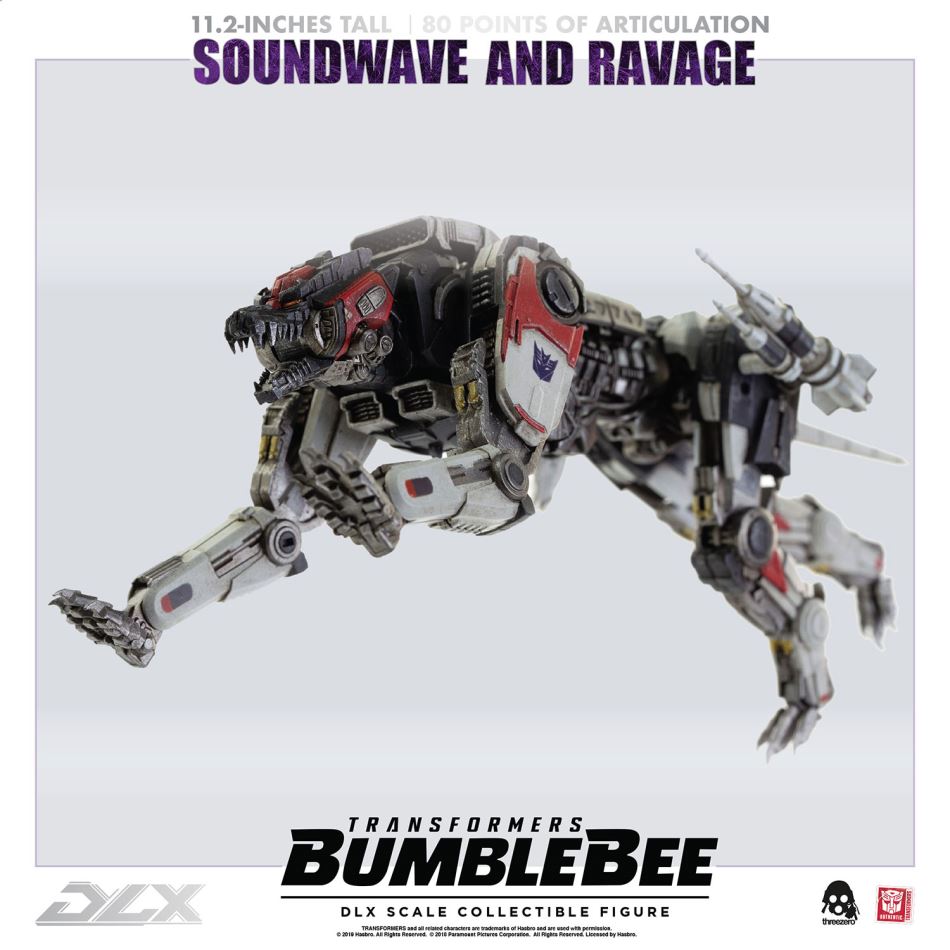Threezero:Transformers - Bumblebee DLX series Soundwave & Ravage