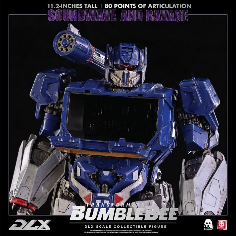 Threezero:Transformers - Bumblebee DLX series Soundwave & Ravage
