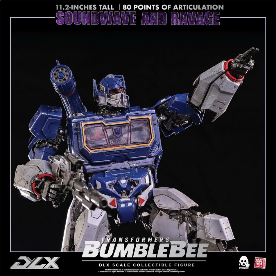 Threezero:Transformers - Bumblebee DLX series Soundwave & Ravage