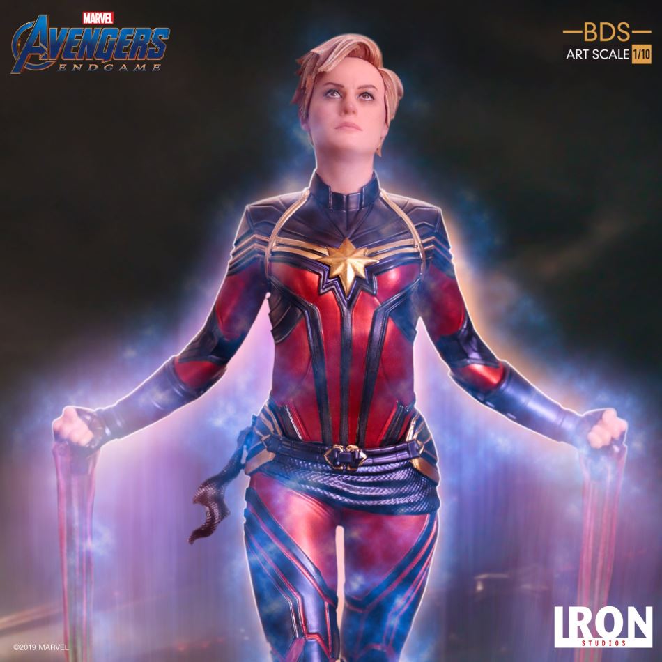 Iron Studios: Captain Marvel BDS Art Scale 1/10 - Avengers Endgame