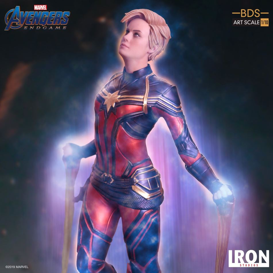 Iron Studios: Captain Marvel BDS Art Scale 1/10 - Avengers Endgame