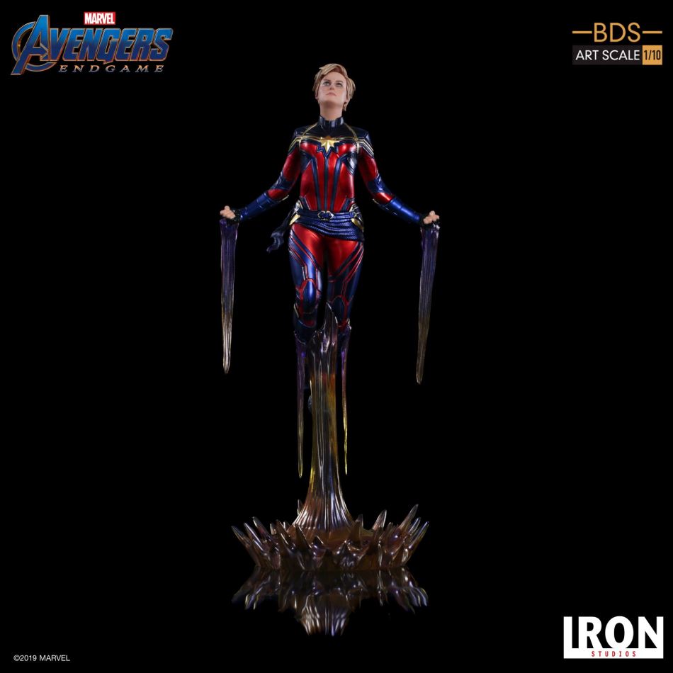 Iron Studios: Captain Marvel BDS Art Scale 1/10 - Avengers Endgame