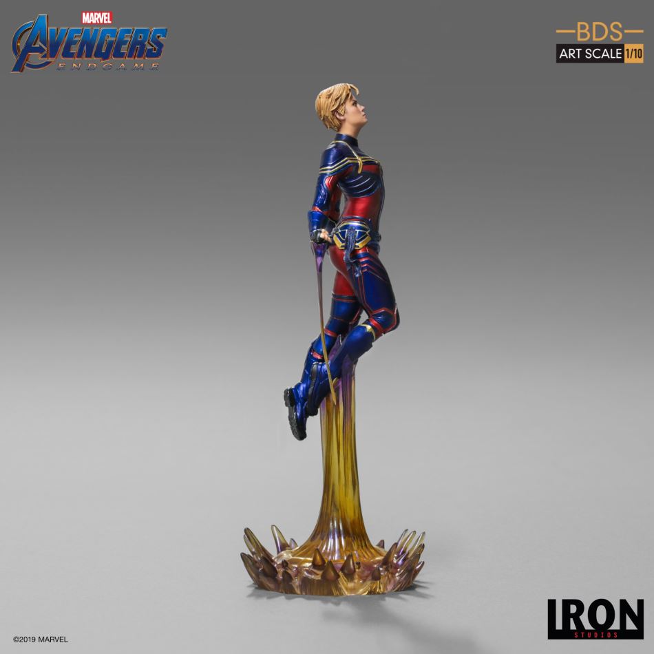 Iron Studios: Captain Marvel BDS Art Scale 1/10 - Avengers Endgame