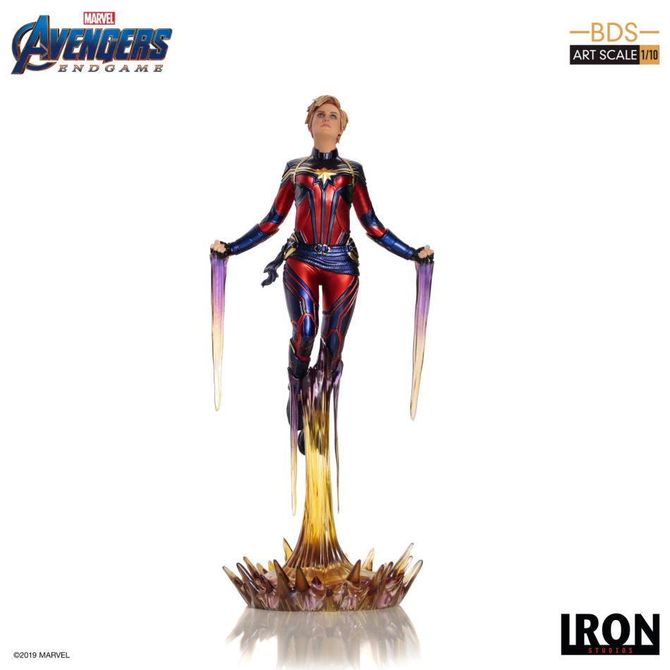 Iron Studios: Captain Marvel BDS Art Scale 1/10 - Avengers Endgame