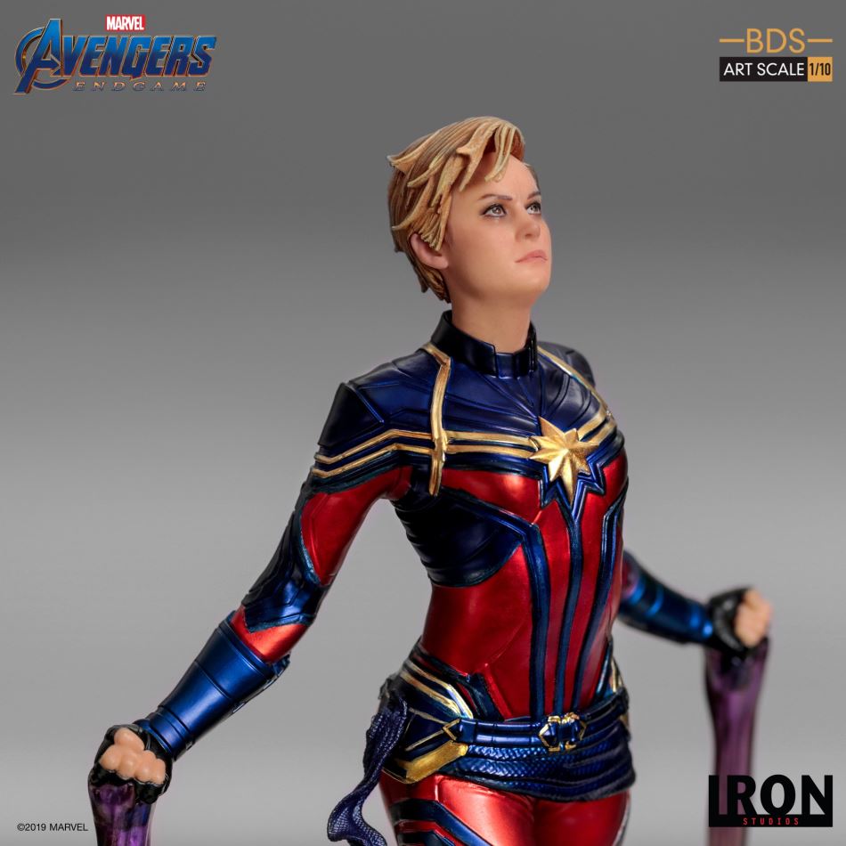 Iron Studios: Captain Marvel BDS Art Scale 1/10 - Avengers Endgame