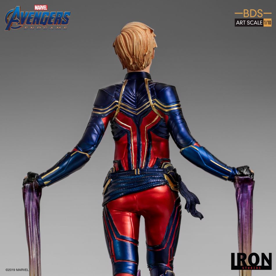 Iron Studios: Captain Marvel BDS Art Scale 1/10 - Avengers Endgame