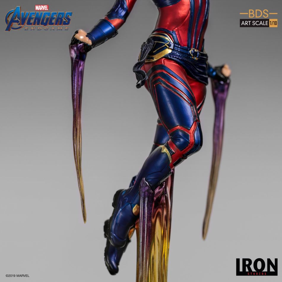 Iron Studios: Captain Marvel BDS Art Scale 1/10 - Avengers Endgame