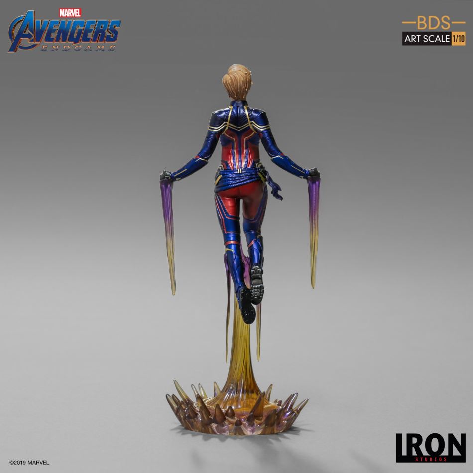Iron Studios: Captain Marvel BDS Art Scale 1/10 - Avengers Endgame
