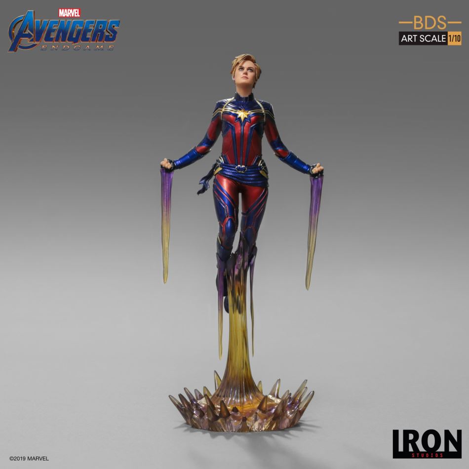 Iron Studios: Captain Marvel BDS Art Scale 1/10 - Avengers Endgame