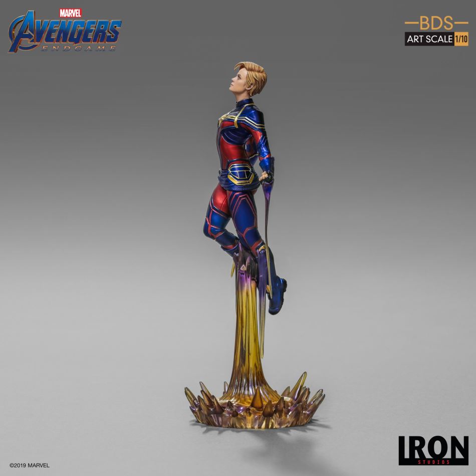 Iron Studios: Captain Marvel BDS Art Scale 1/10 - Avengers Endgame