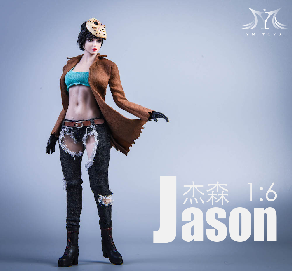 YMTOYS : 1/6 Jason and Freddy-Women's Clothing Head Carving Accessory Kit