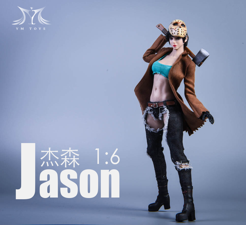 YMTOYS : 1/6 Jason and Freddy-Women's Clothing Head Carving Accessory Kit