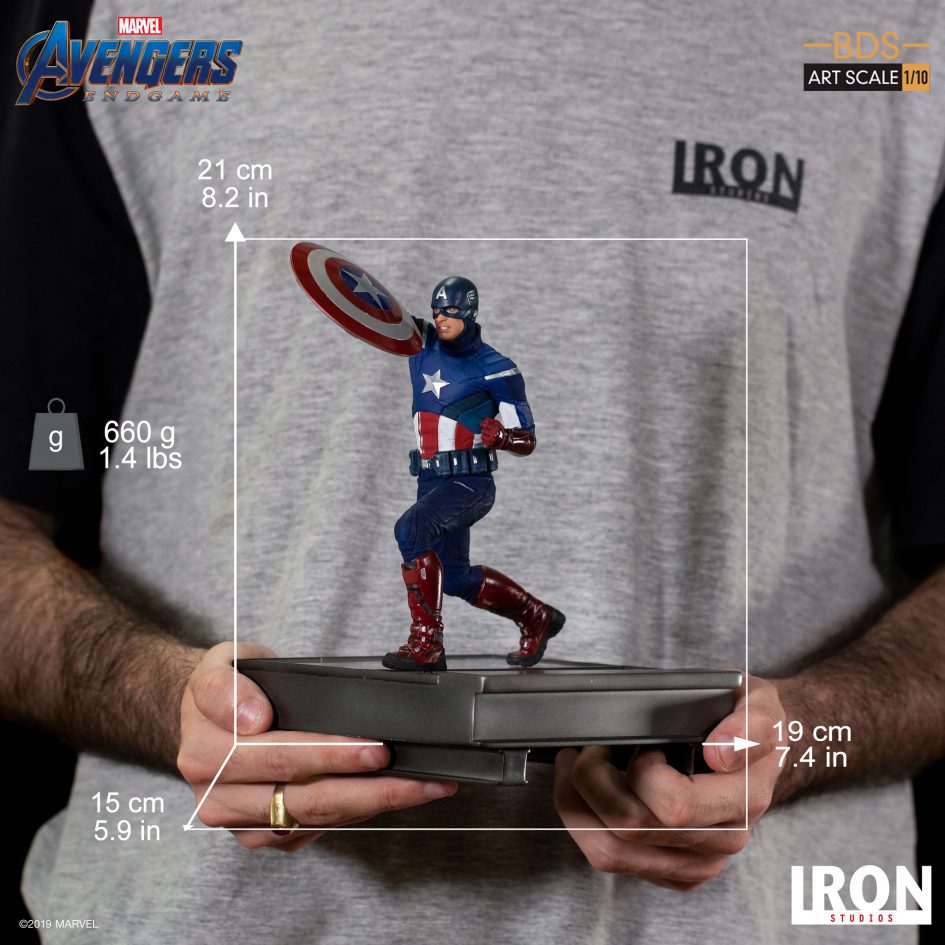 Iron Studios: Captain America 2012 BDS Art Scale 1/10 - Avengers Endgame