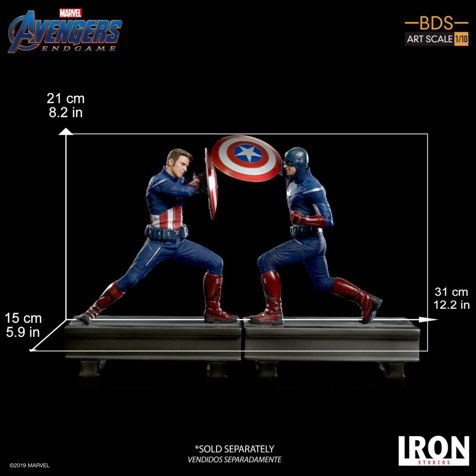 Iron Studios: Captain America 2012 BDS Art Scale 1/10 - Avengers Endgame