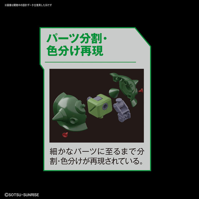 RE 1/100 Zaku II (Bandai)