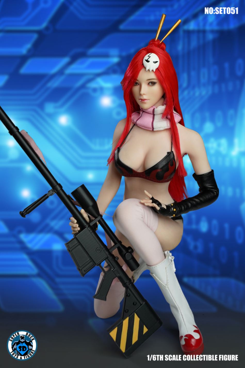 SUPER DUCK : 1/6 Beautiful Girl Sniper SEXY SNIPER