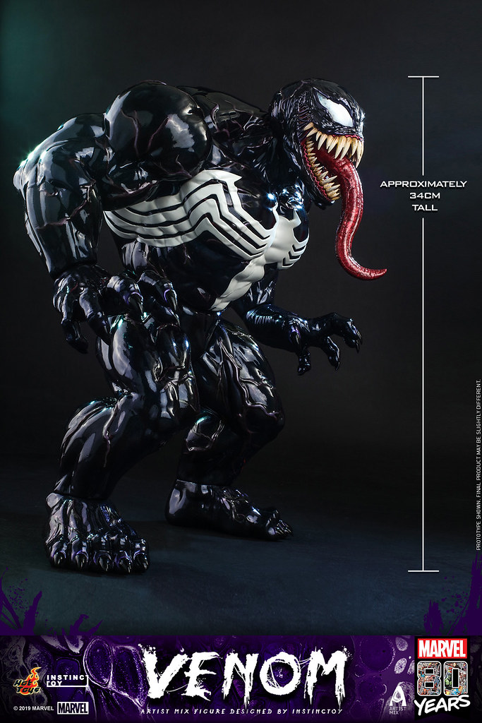 Hot Toys - AMC031 - Marvel Comics Venom Artist Mix Figure Designed by INSTINCTOY