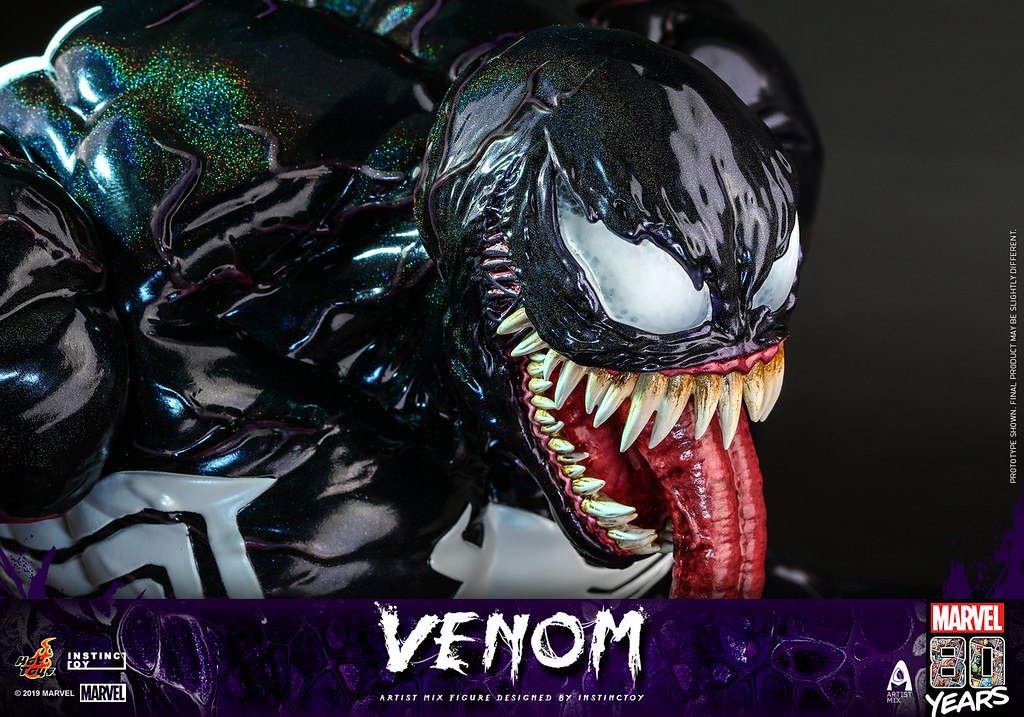Hot Toys - AMC031 - Marvel Comics Venom Artist Mix Figure Designed by INSTINCTOY