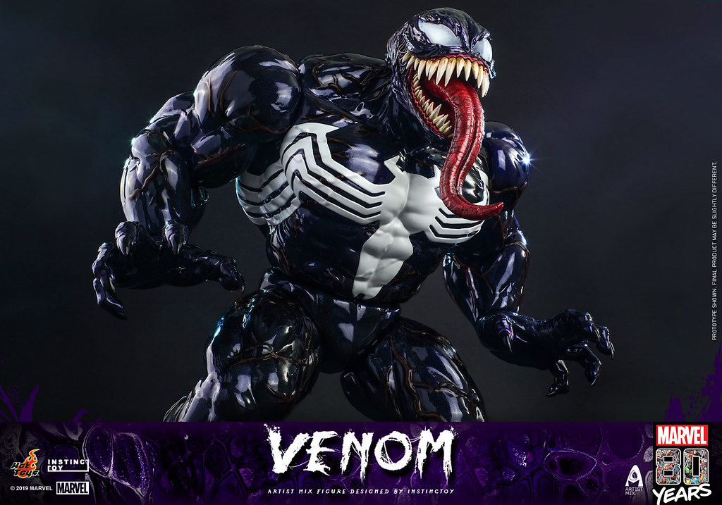 Hot Toys - AMC031 - Marvel Comics Venom Artist Mix Figure Designed by INSTINCTOY