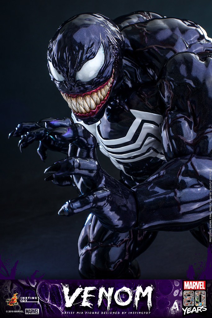 Hot Toys - AMC031 - Marvel Comics Venom Artist Mix Figure Designed by INSTINCTOY