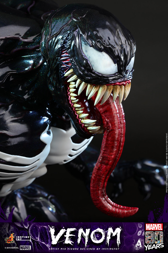 Hot Toys - AMC031 - Marvel Comics Venom Artist Mix Figure Designed by INSTINCTOY