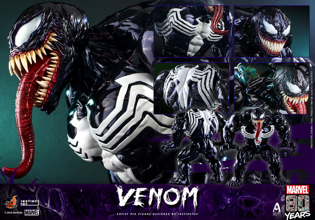 Hot Toys - AMC031 - Marvel Comics Venom Artist Mix Figure Designed by INSTINCTOY