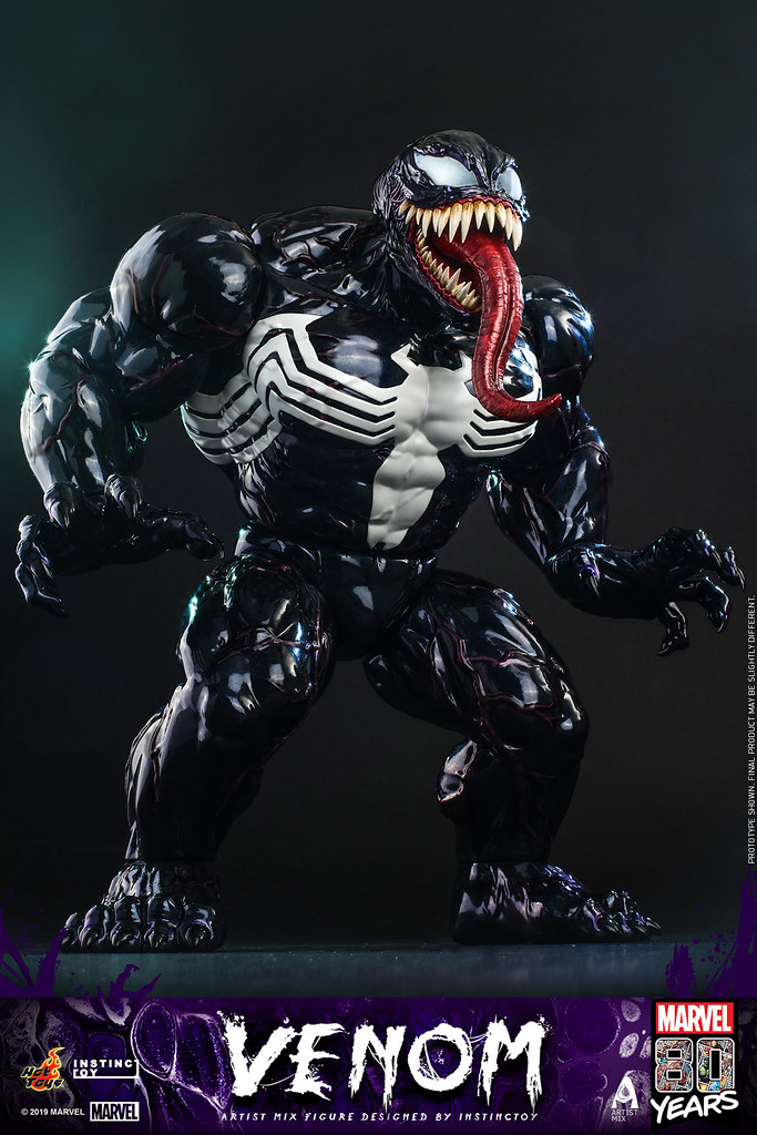 Hot Toys - AMC031 - Marvel Comics Venom Artist Mix Figure Designed by INSTINCTOY