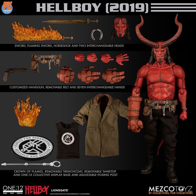 Hellboy Hell Monster: The Rise of the Blood MEZCO ONE:12 COLLECTIVE Series