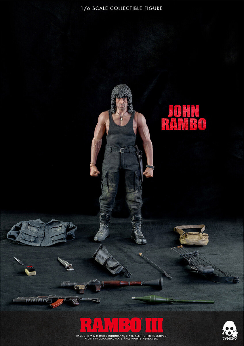Rambo III - 1/6 John Rambo (Threezero)