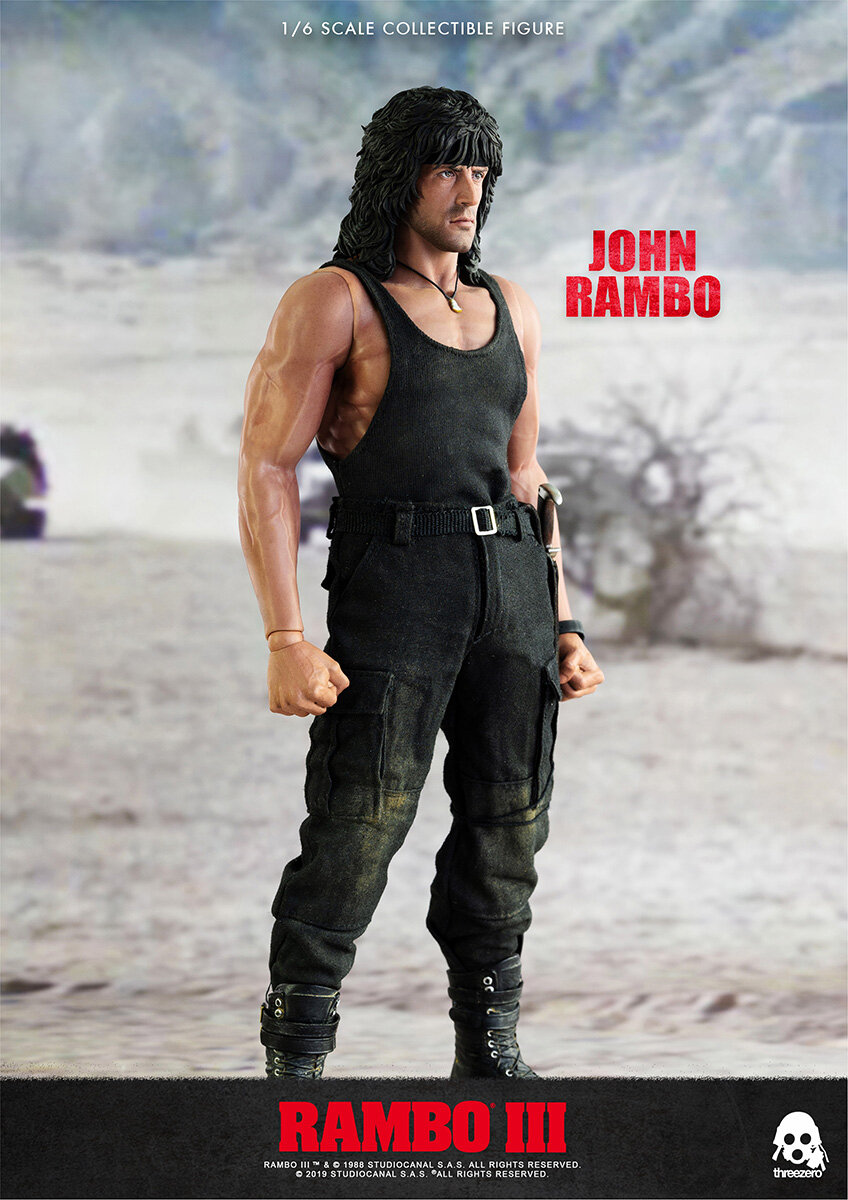 Rambo III - 1/6 John Rambo (Threezero)